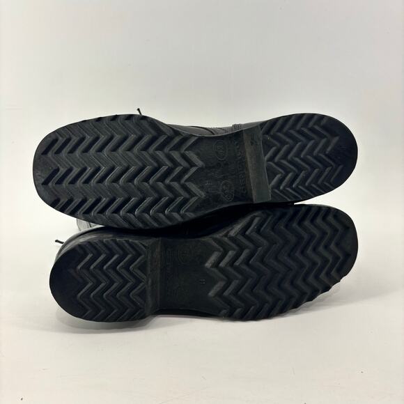Vintage 1972 Genesco Mens Size 9 Black Tactical Leather Lace-Up Combat Military main image 10